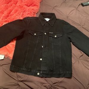 calvin klein jeans foundation trucker jacket